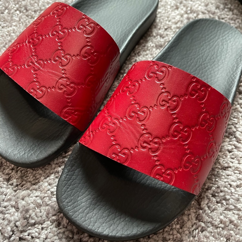 Gucci Guccissima Slides 39